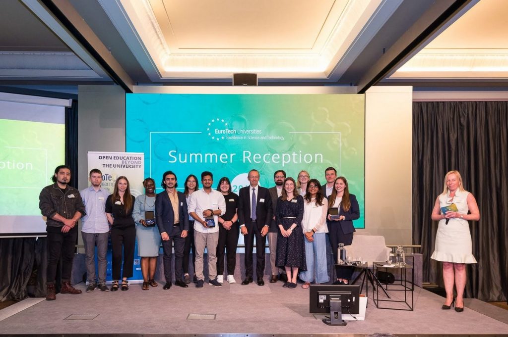 Award ceremony of the EuroTeQaThon winners