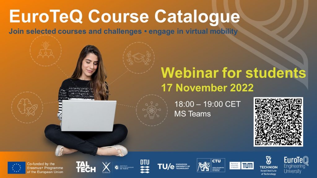 EuroTeQ Course Catalogue webinar